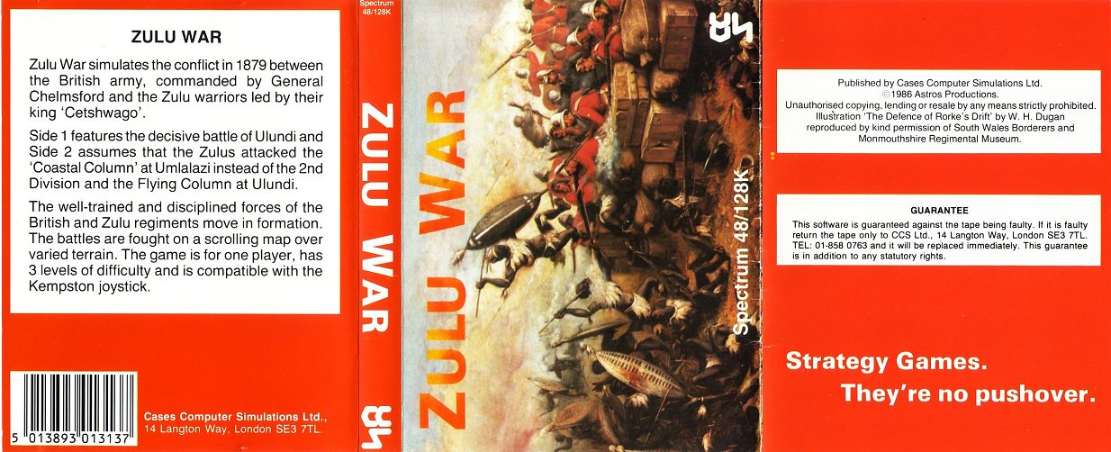 Screen from Zulu Wars