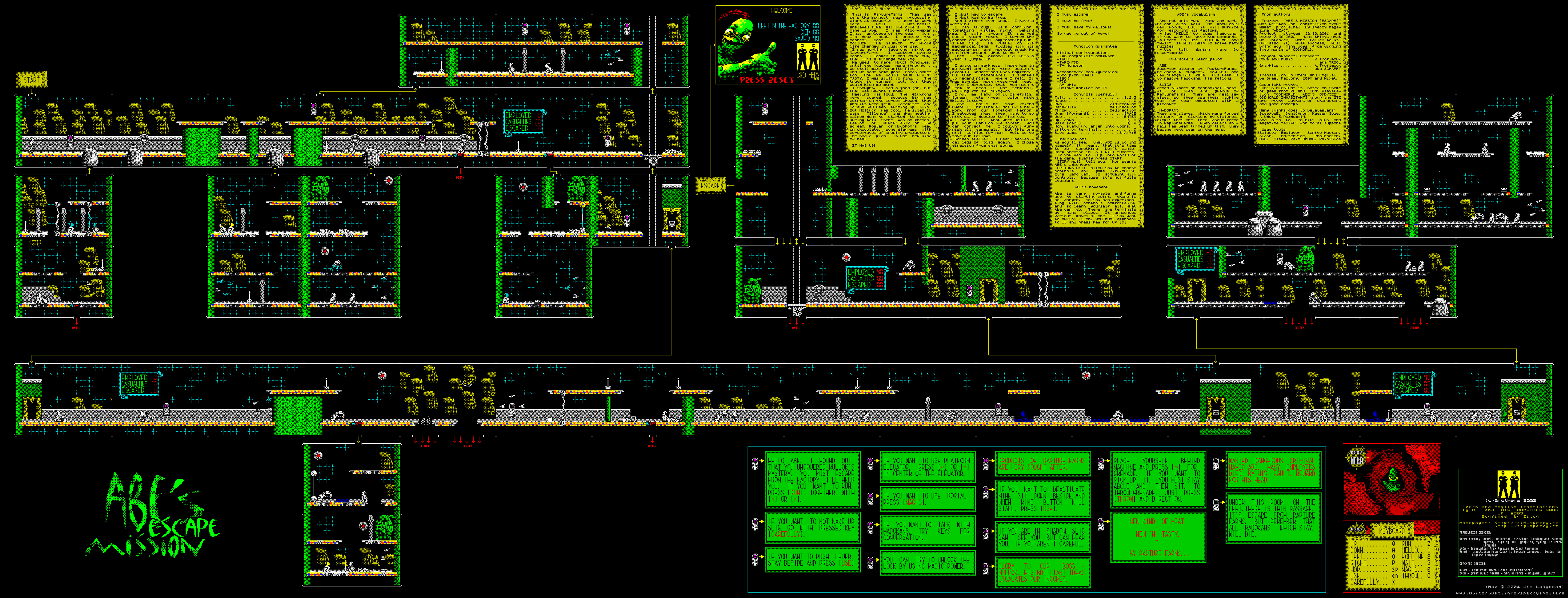 Screen from Abe's Mission: Escape