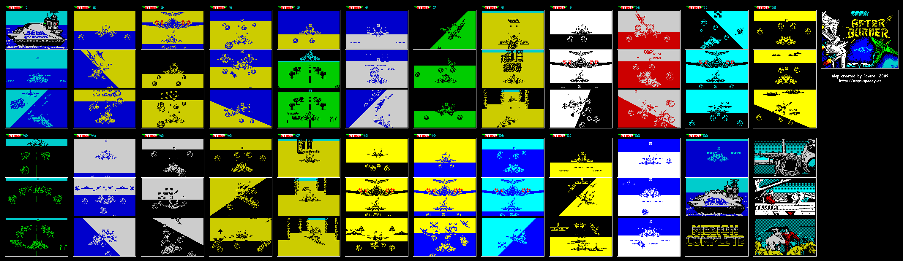 Screen from Afterburner