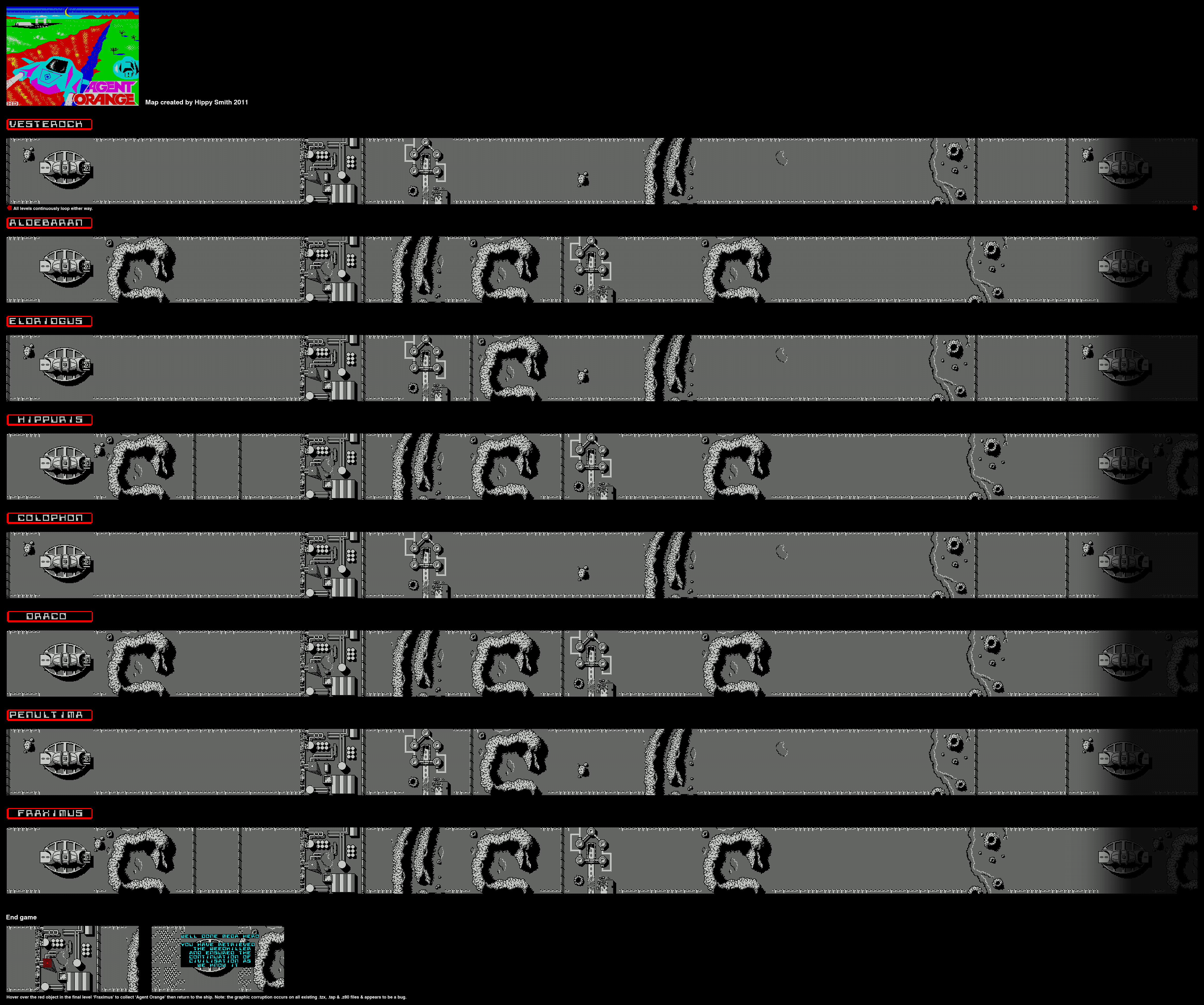 Screen from Agent Orange