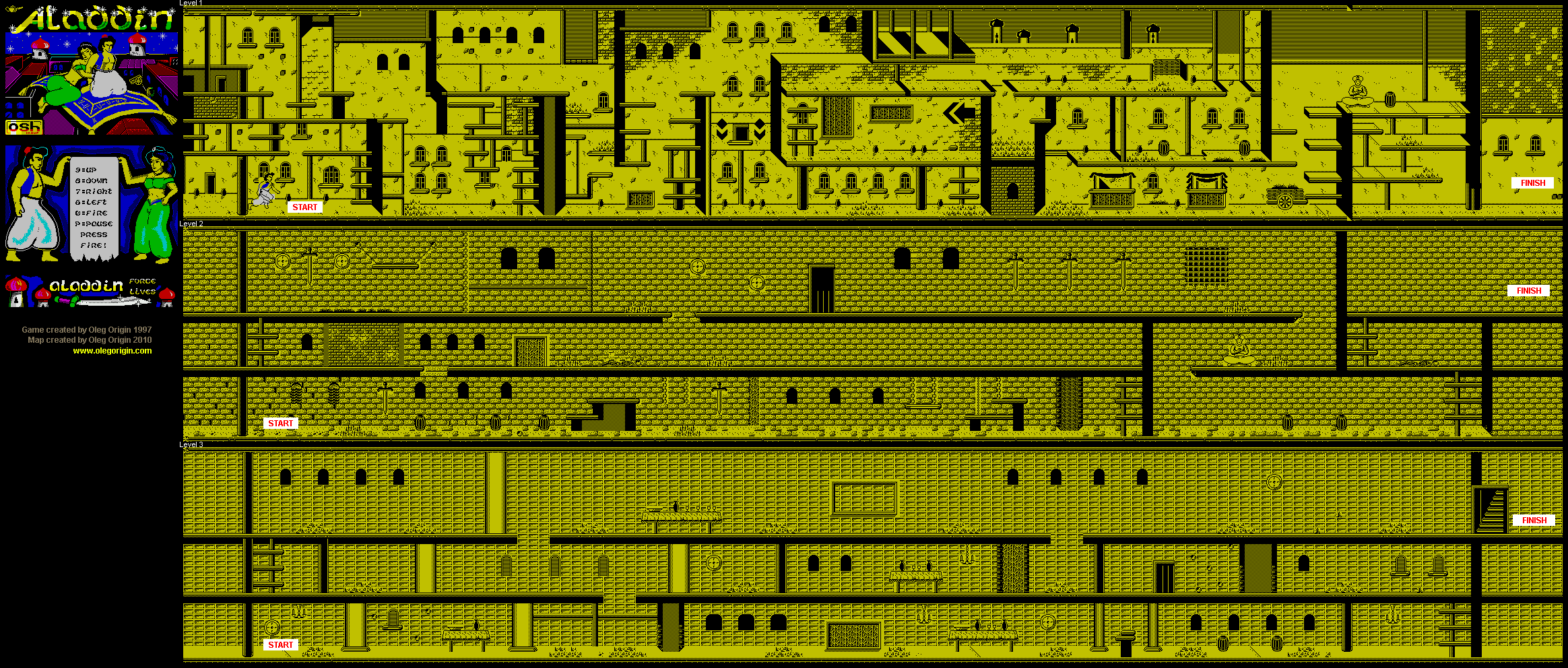 Screen from Aladdin