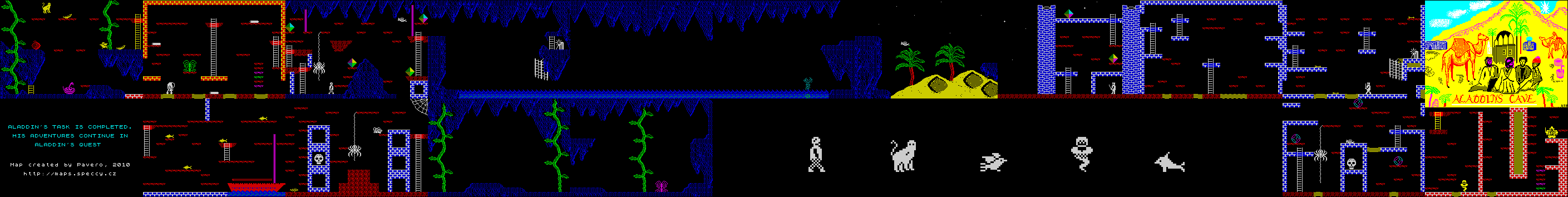 Screen from Aladdin's Cave