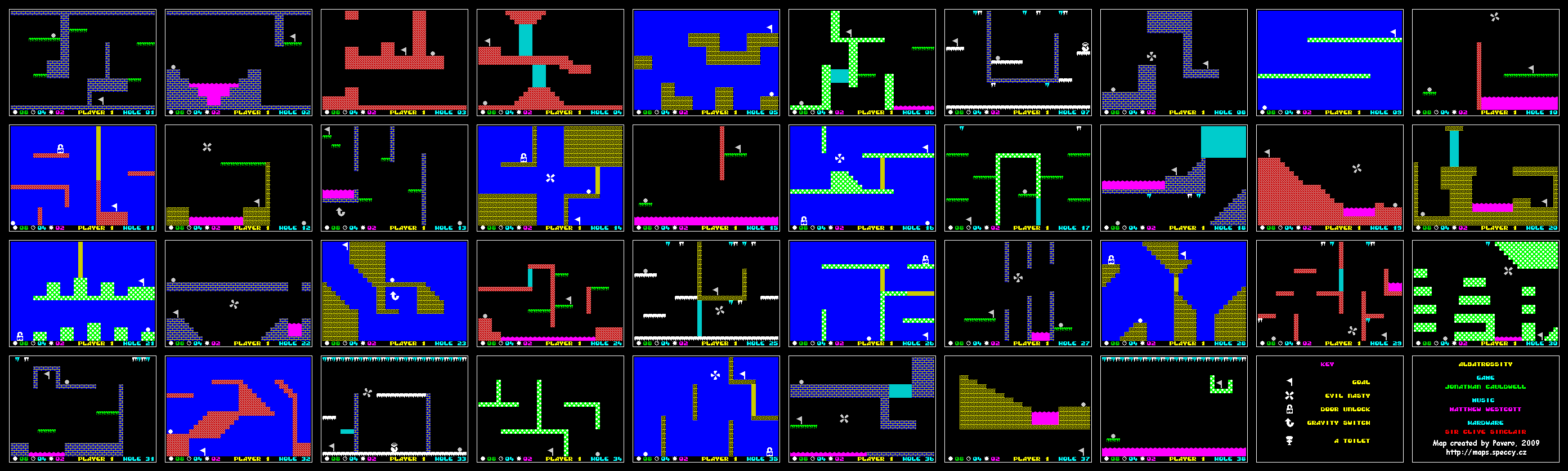 Screen from Albatrossity