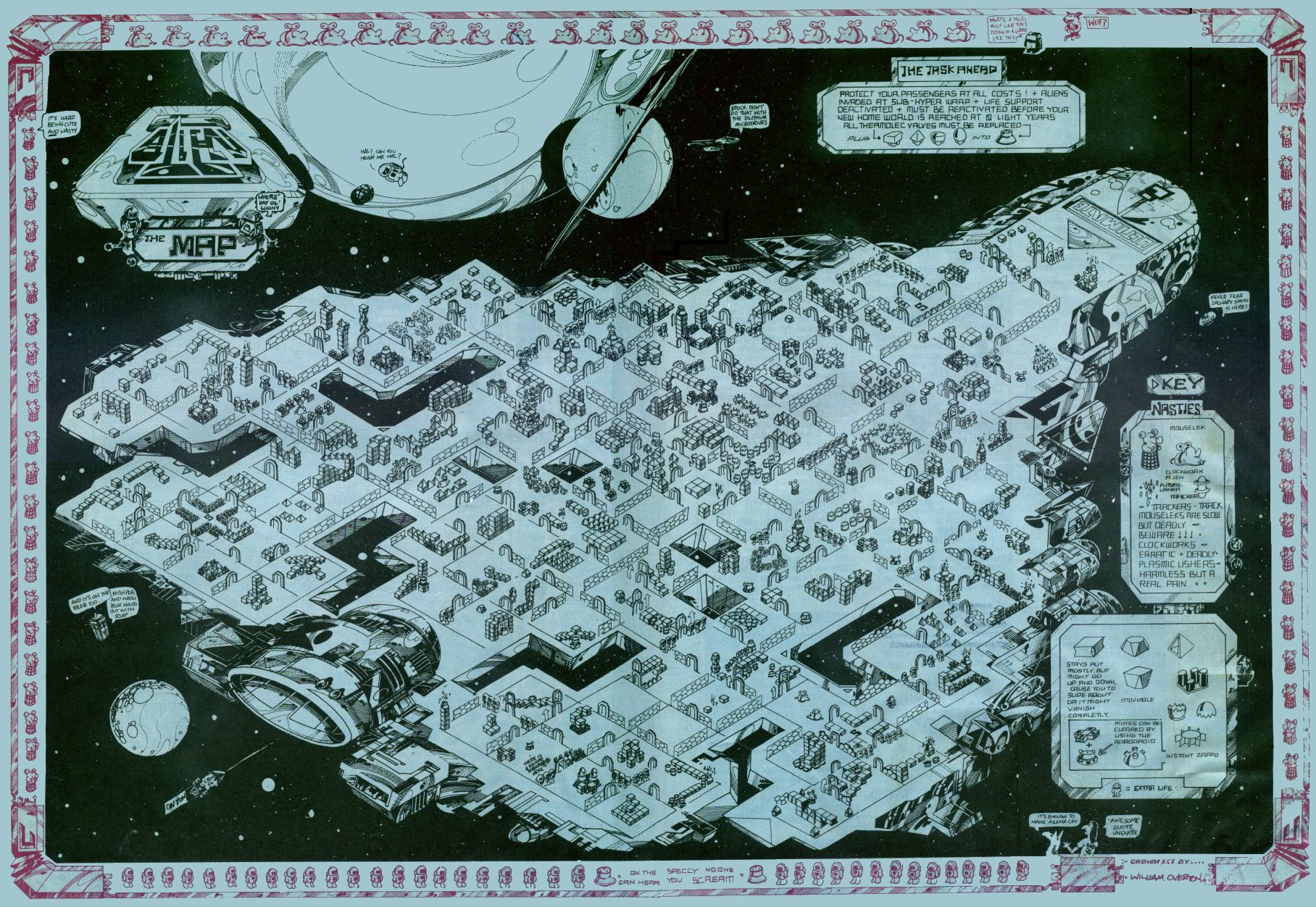 Screen from Alien 8