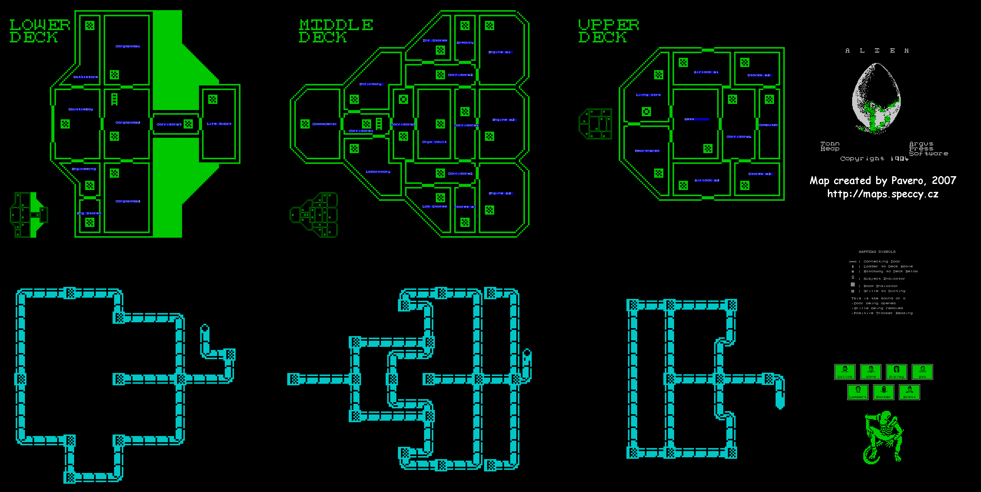 Screen from Alien