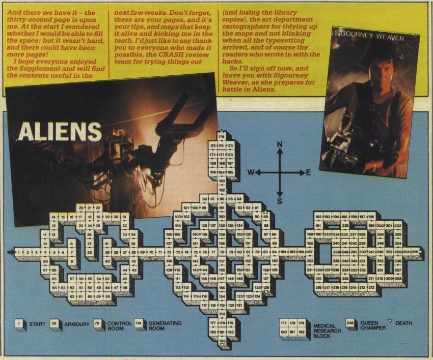 Screen from Aliens