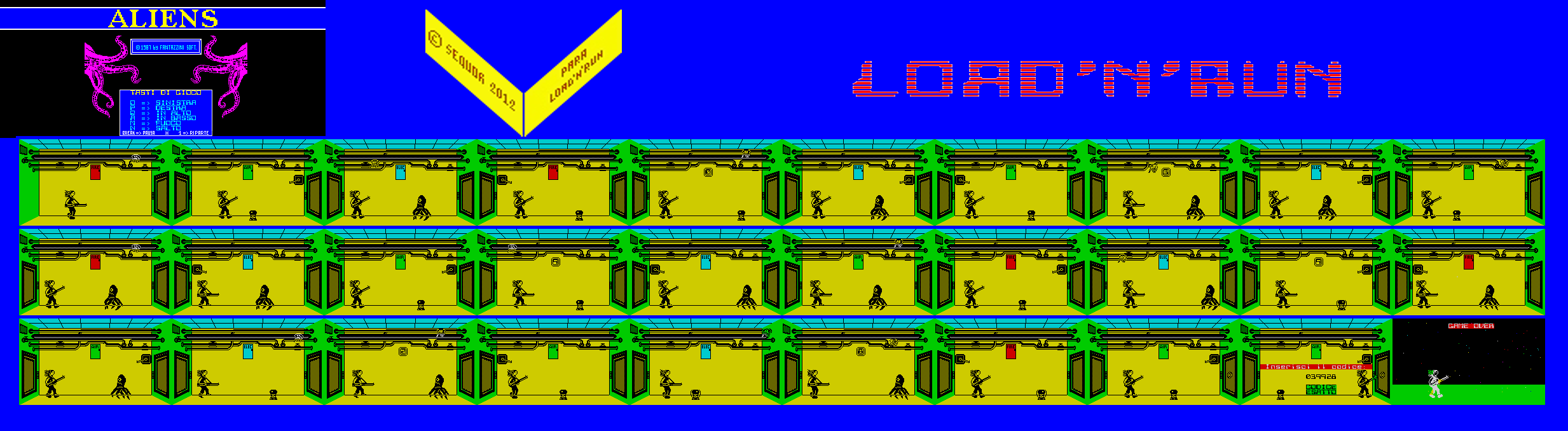 Screen from Aliens