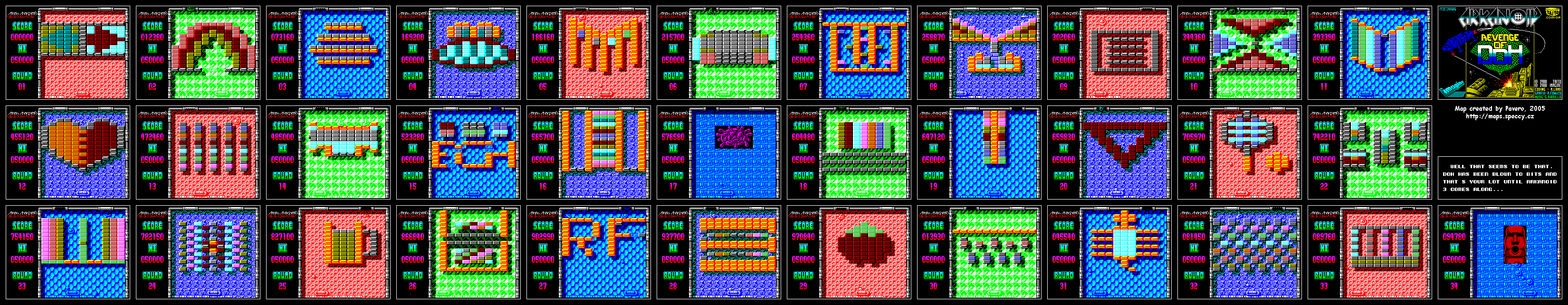 Screen from Arkanoid - Revenge of Doh