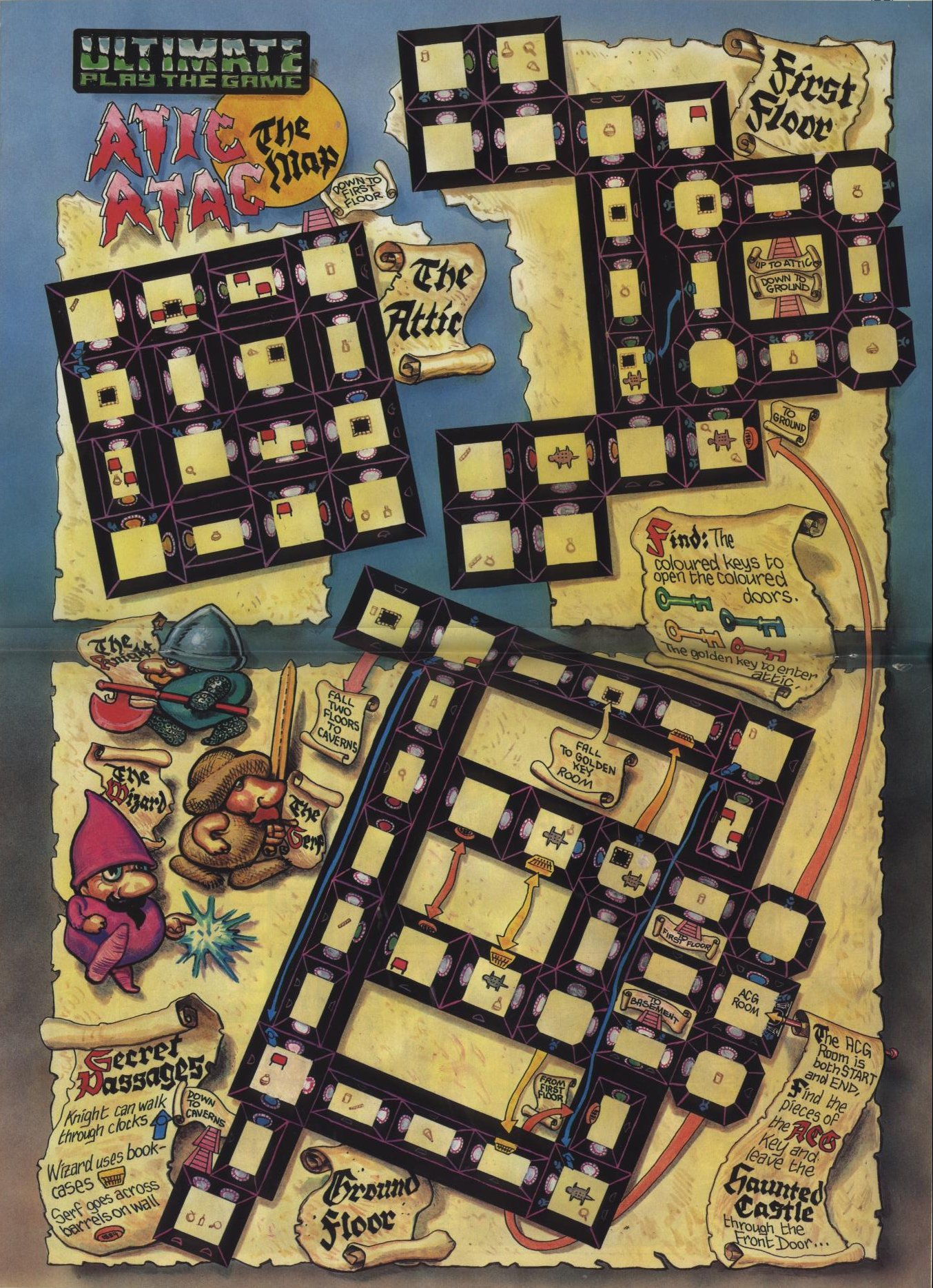 Screen from Atic Atac