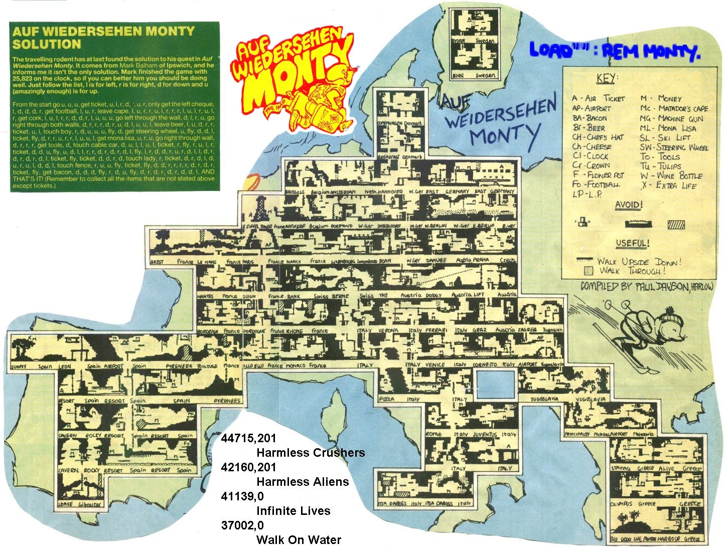 Screen from Auf Wiedersehen Monty