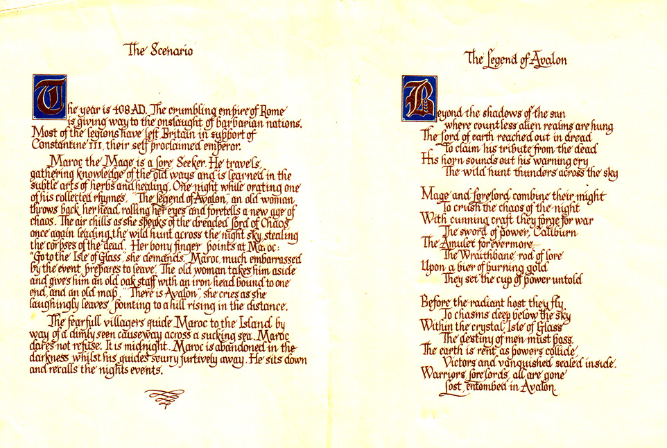 Screen from Avalon