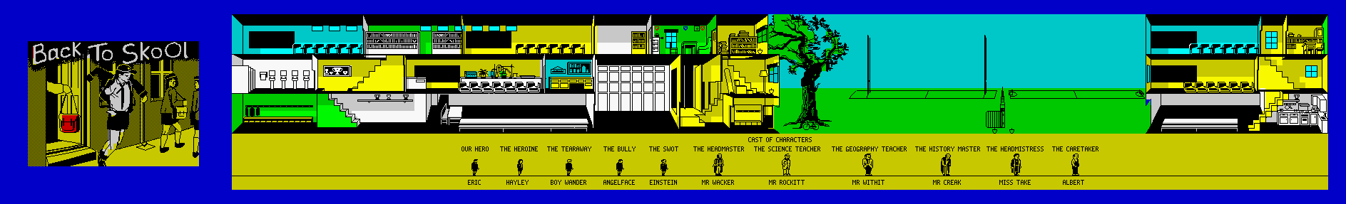 Screen from Back to Skool