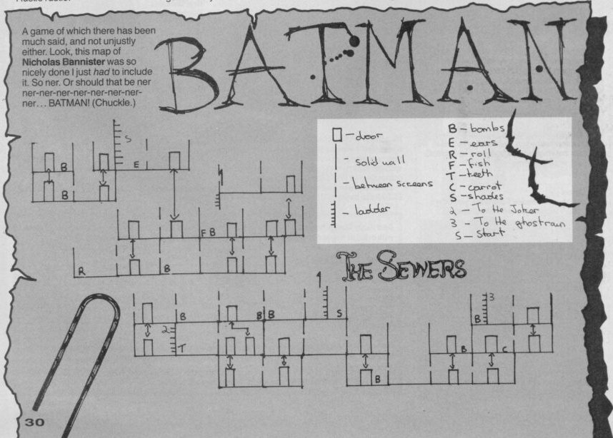 Screen from Batman: The Caped Crusader