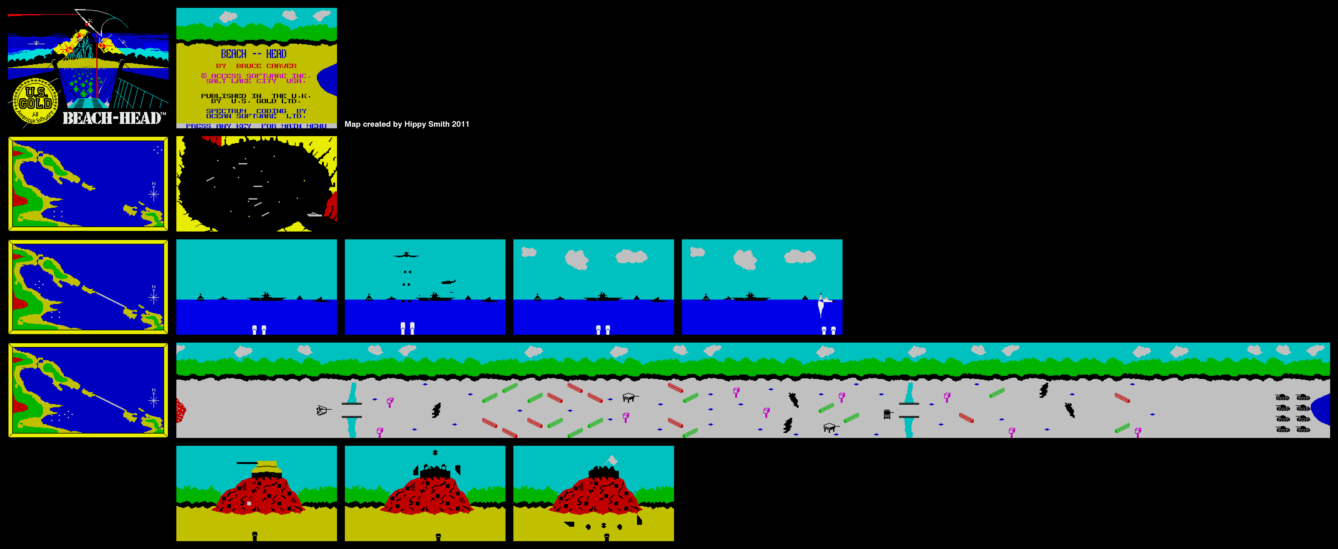 Screen from Beach-Head