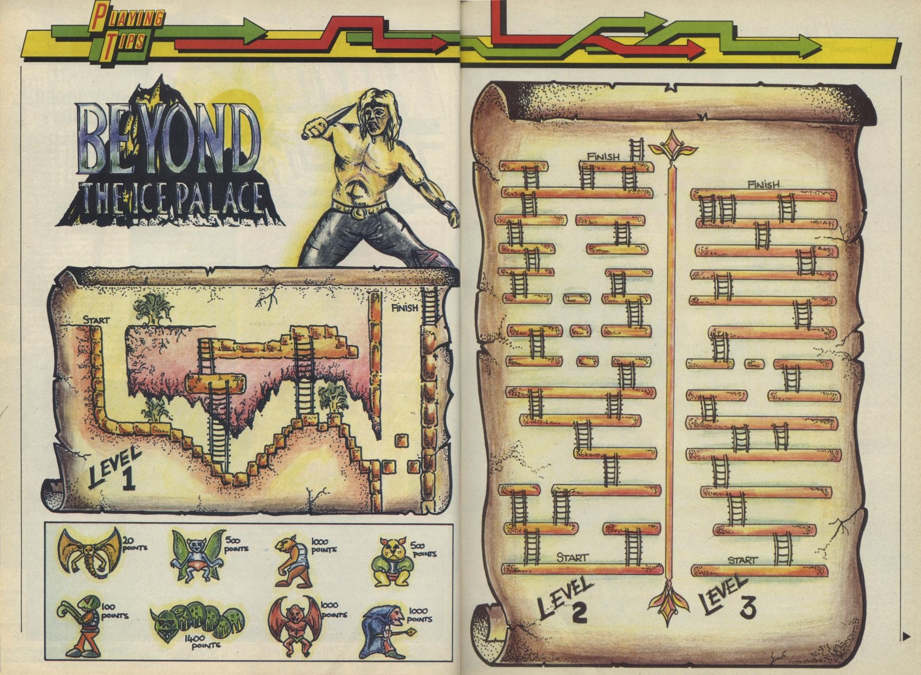 Screen from Beyond the Ice Palace