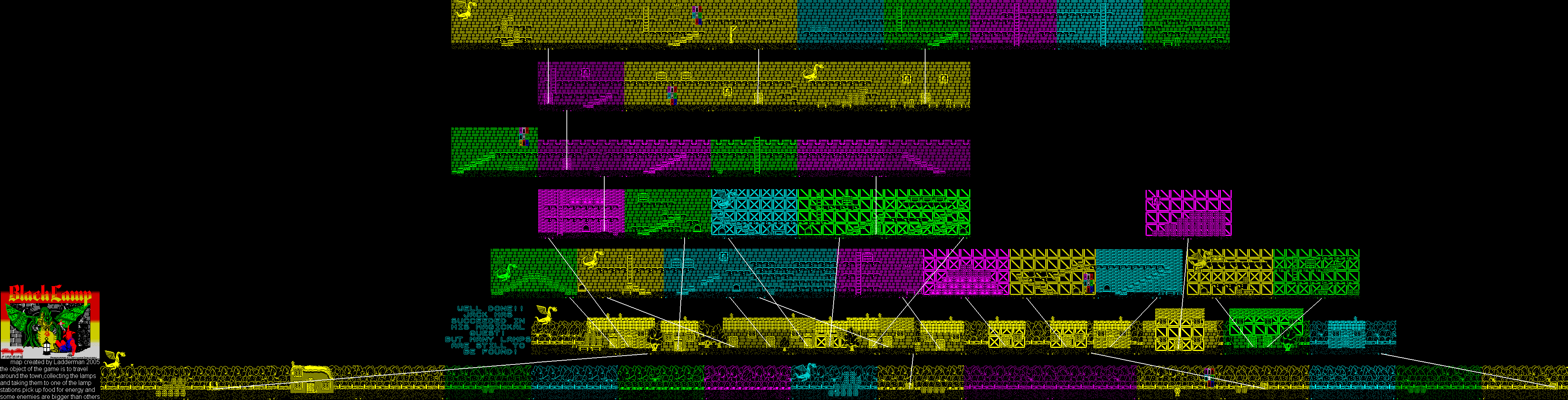 Screen from Black Lamp