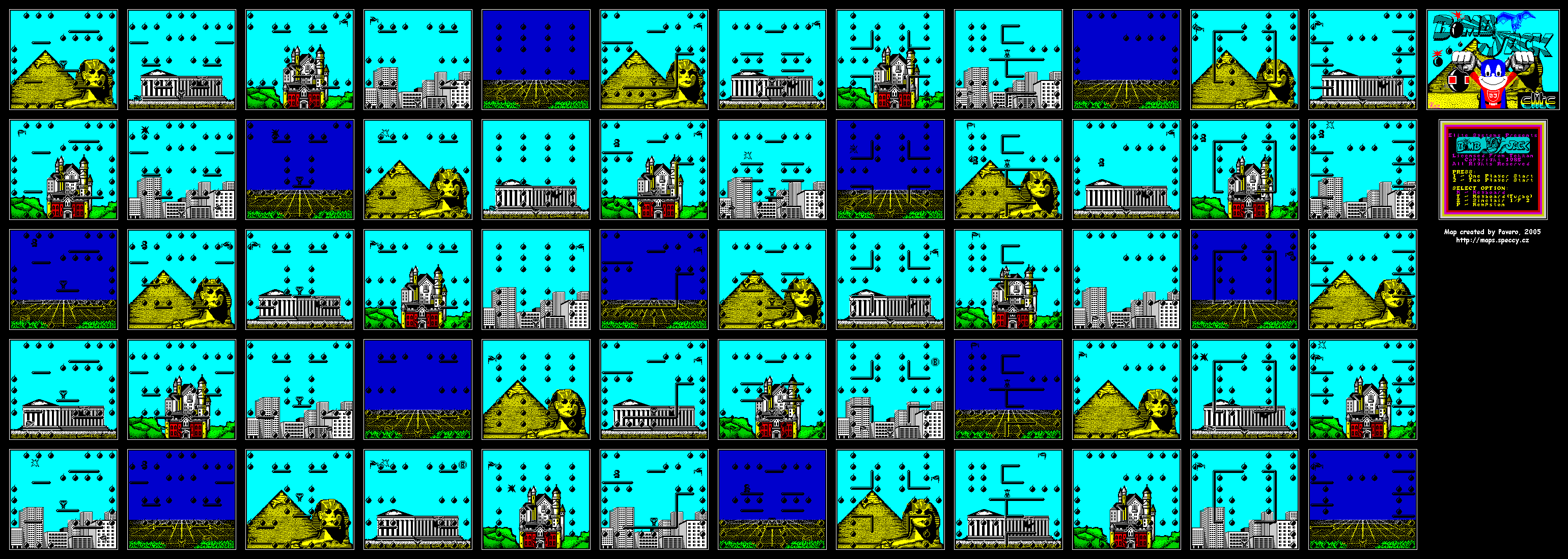 Screen from Bomb Jack