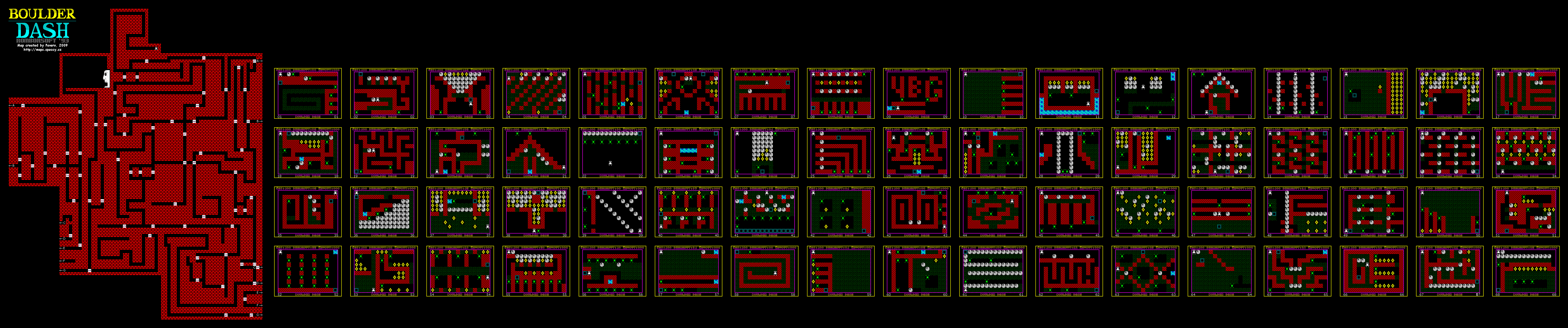 Screen from Boulder Dash (VBG Version)