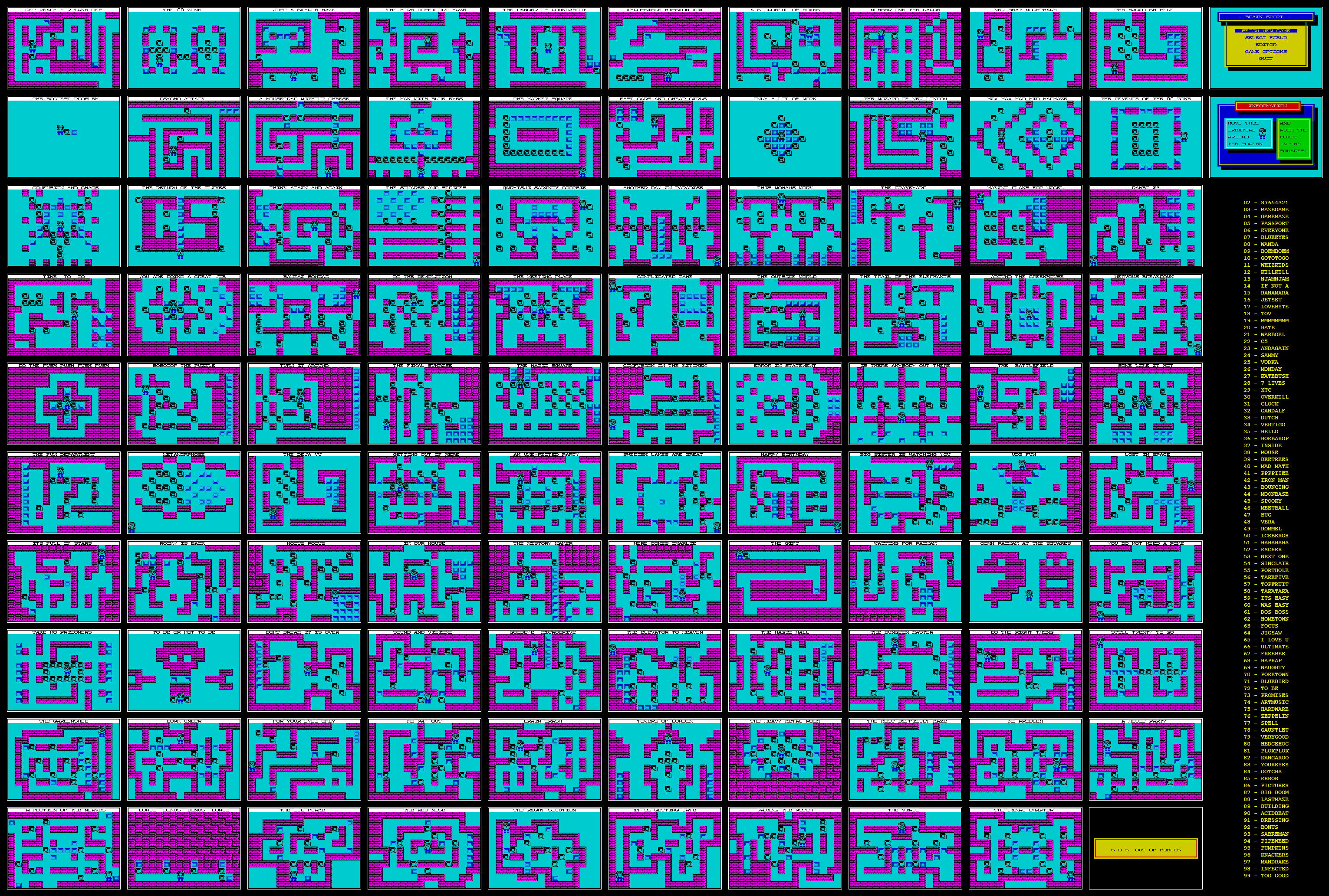 Screen from Brain Sport