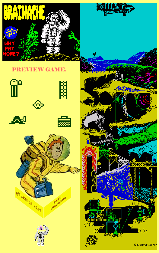 Screen from Brainache