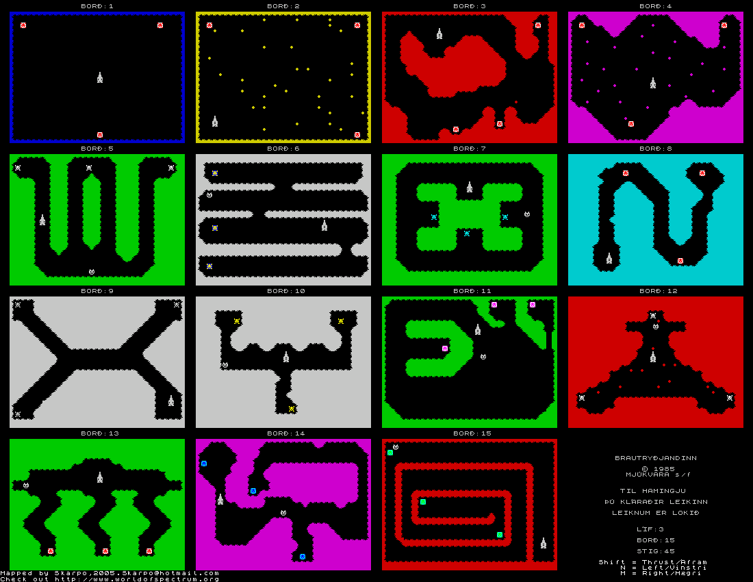 Screen from Brautrydjandinn