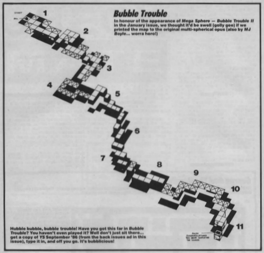 Screen from Bubble Trouble