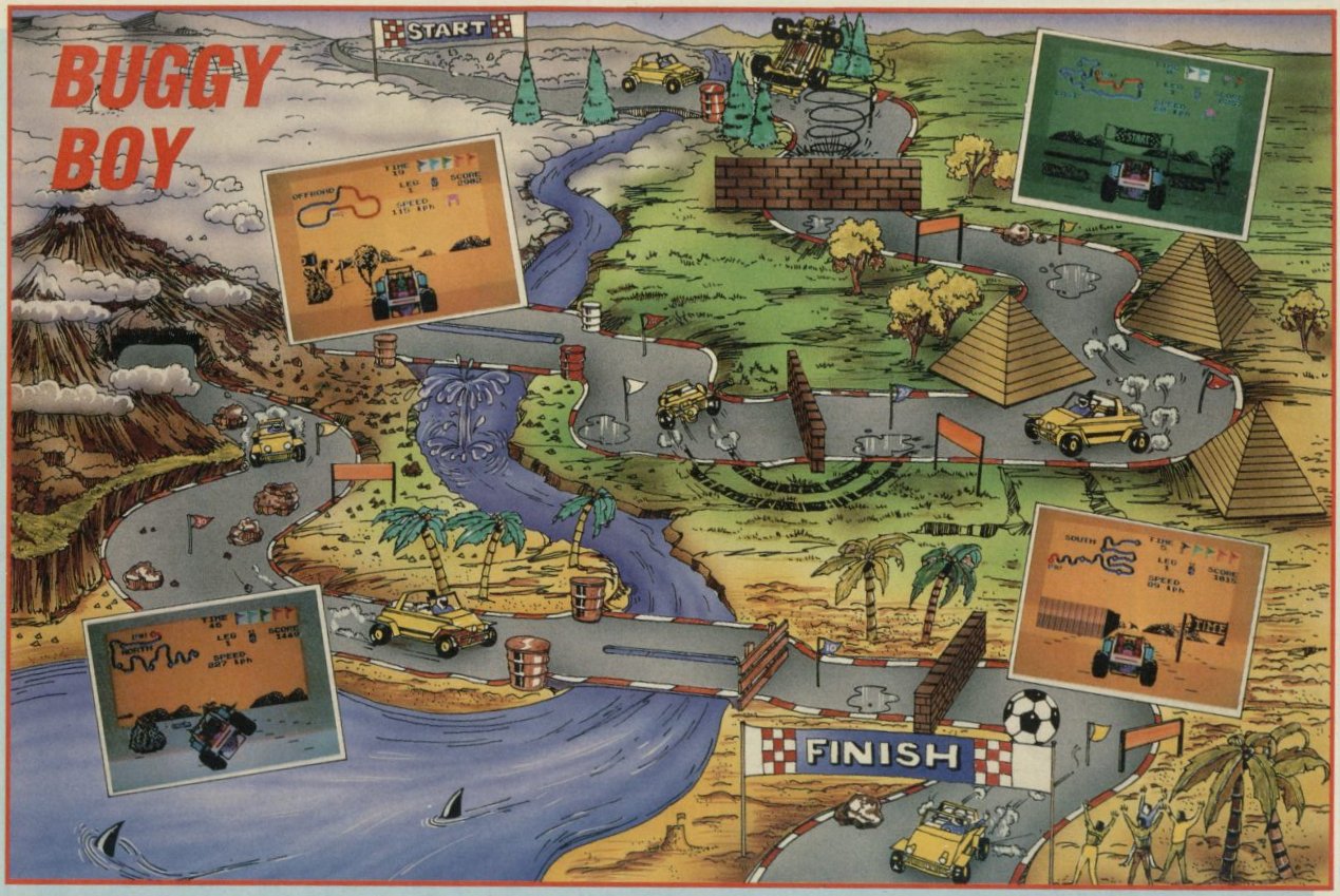 Screen from Buggy Boy