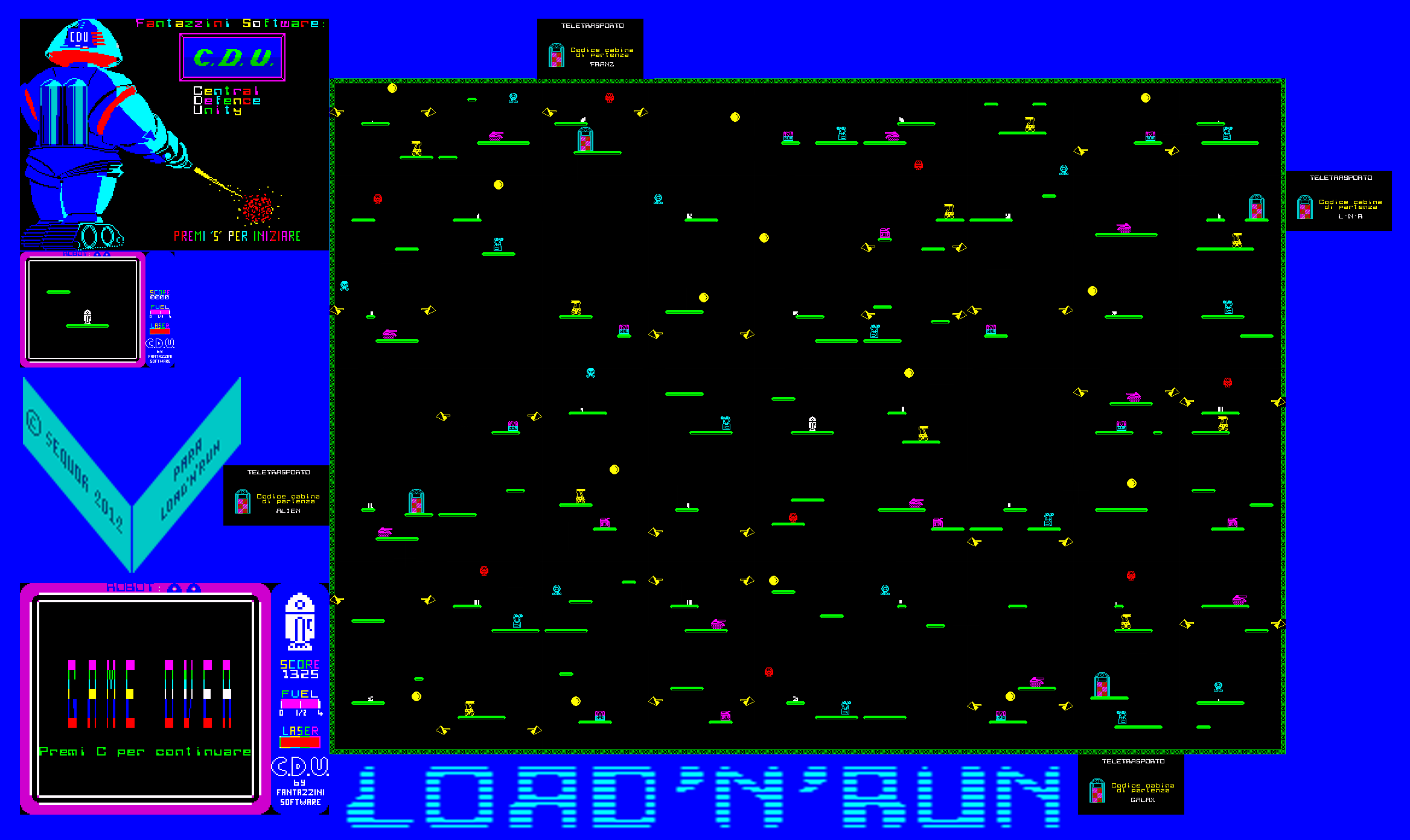 Screen from C.D.U.