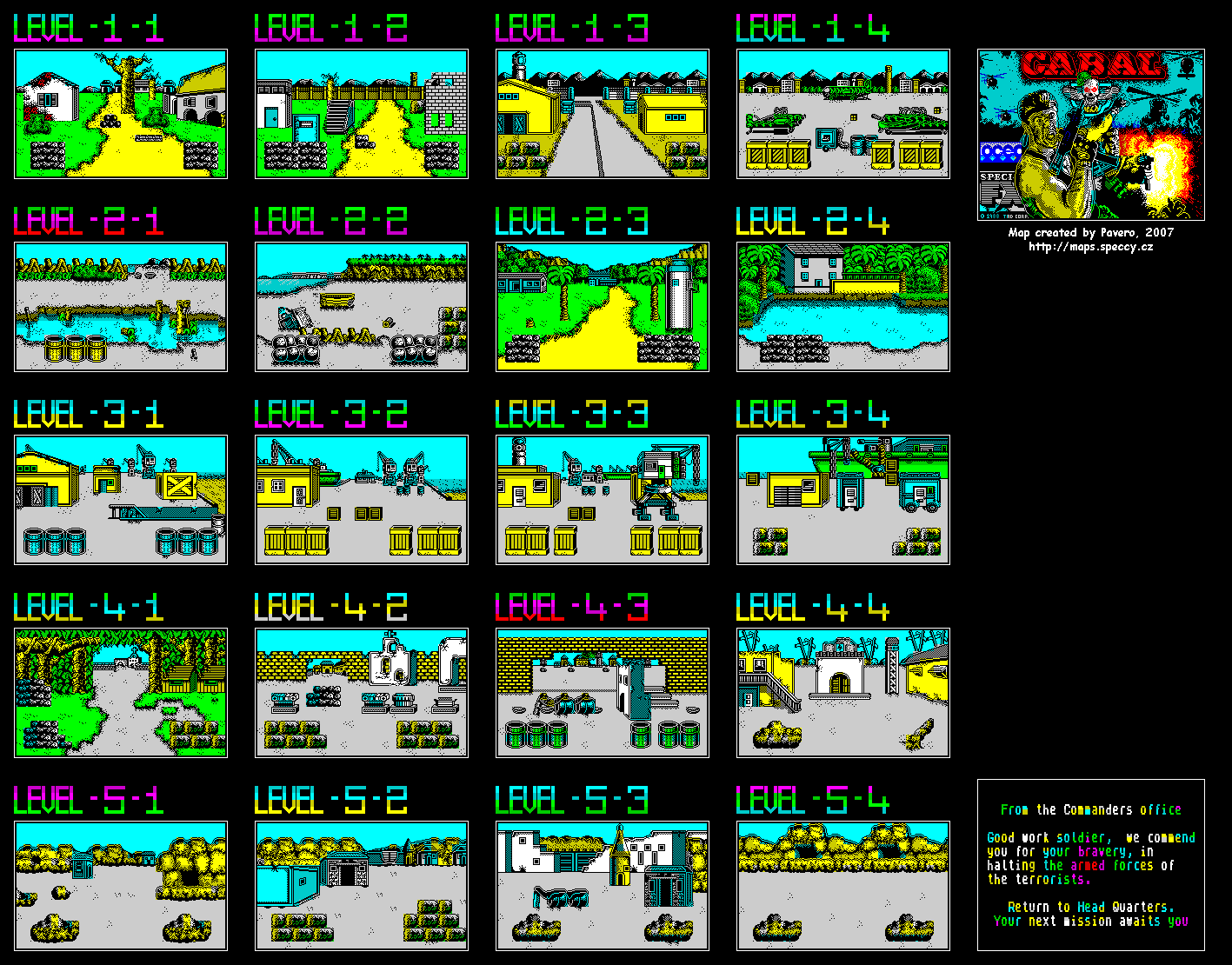 Screen from Cabal