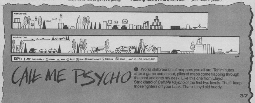 Screen from Call Me Psycho