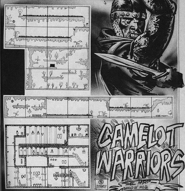Screen from Camelot Warriors