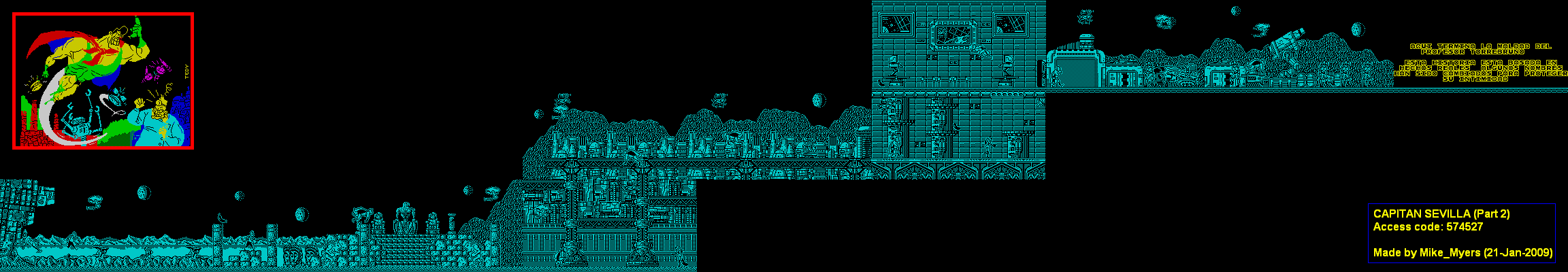Screen from Capitan Sevilla
