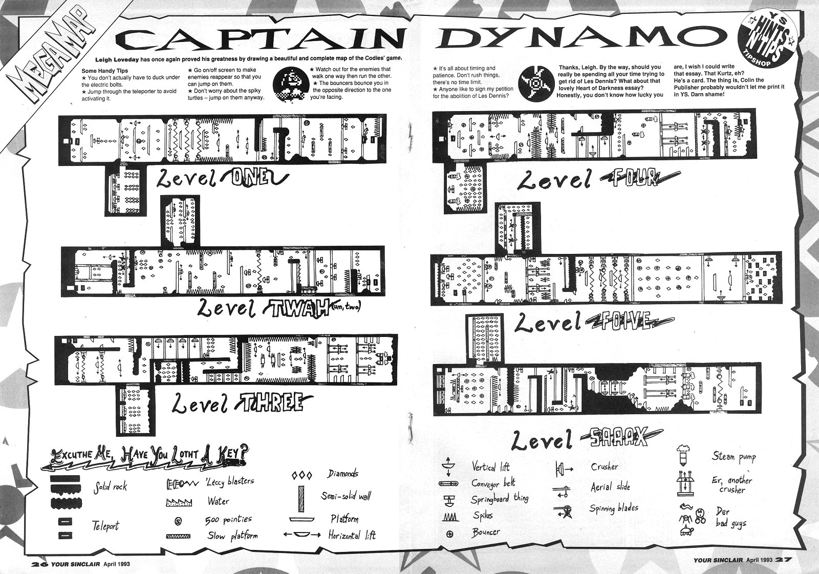 Screen from Captain Dynamo