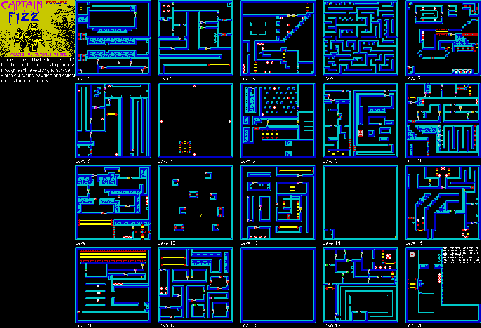 Screen from Captain Fizz