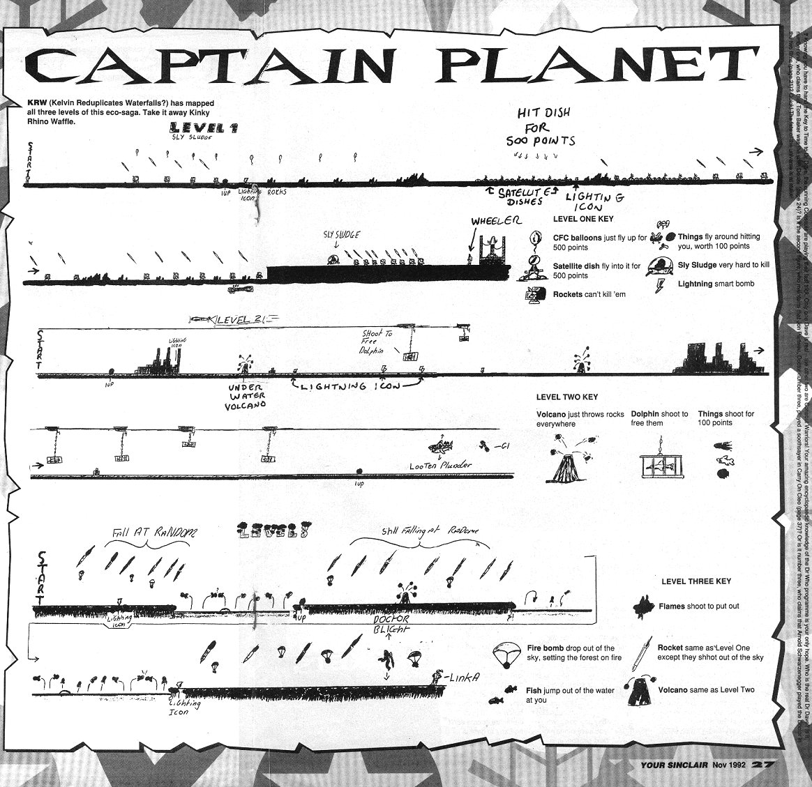 Screen from Captain Planet