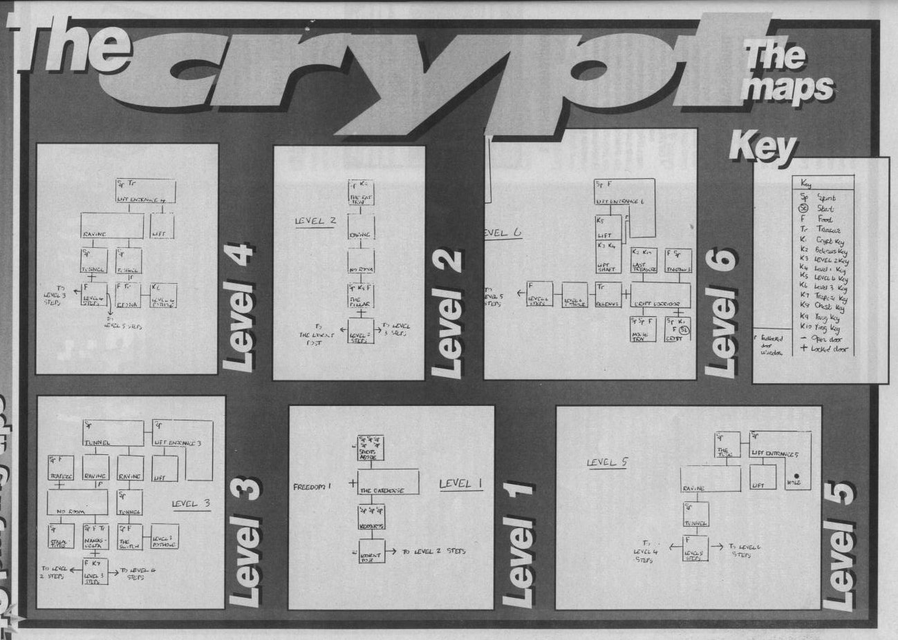 Screen from Castle Master II: The Crypt