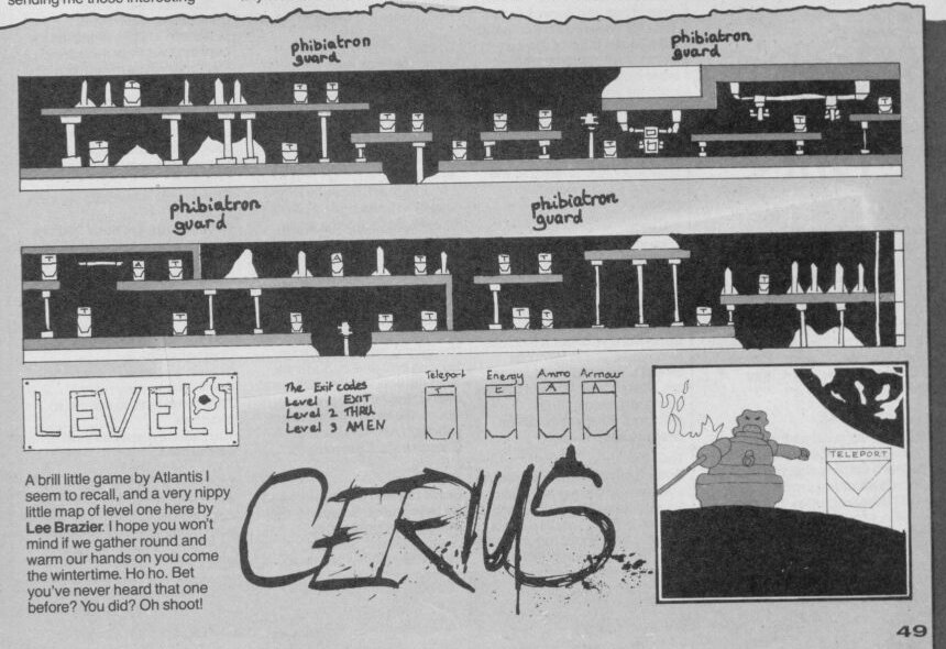 Screen from Cerius