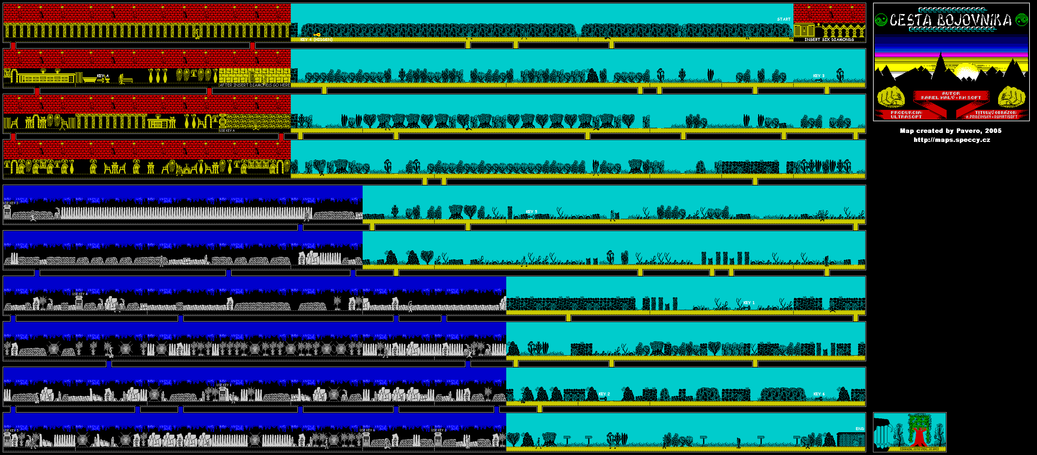 Screen from Cesta Bojovnika