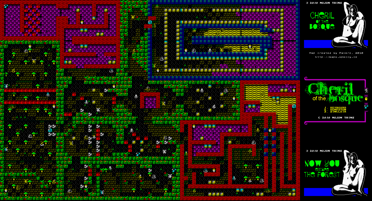 Screen from Cheril of the Bosque