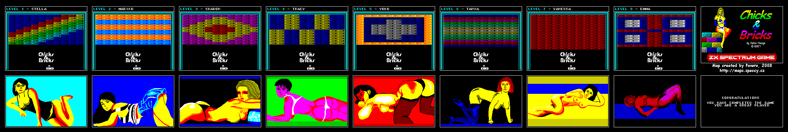Screen from Chicks&Bricks