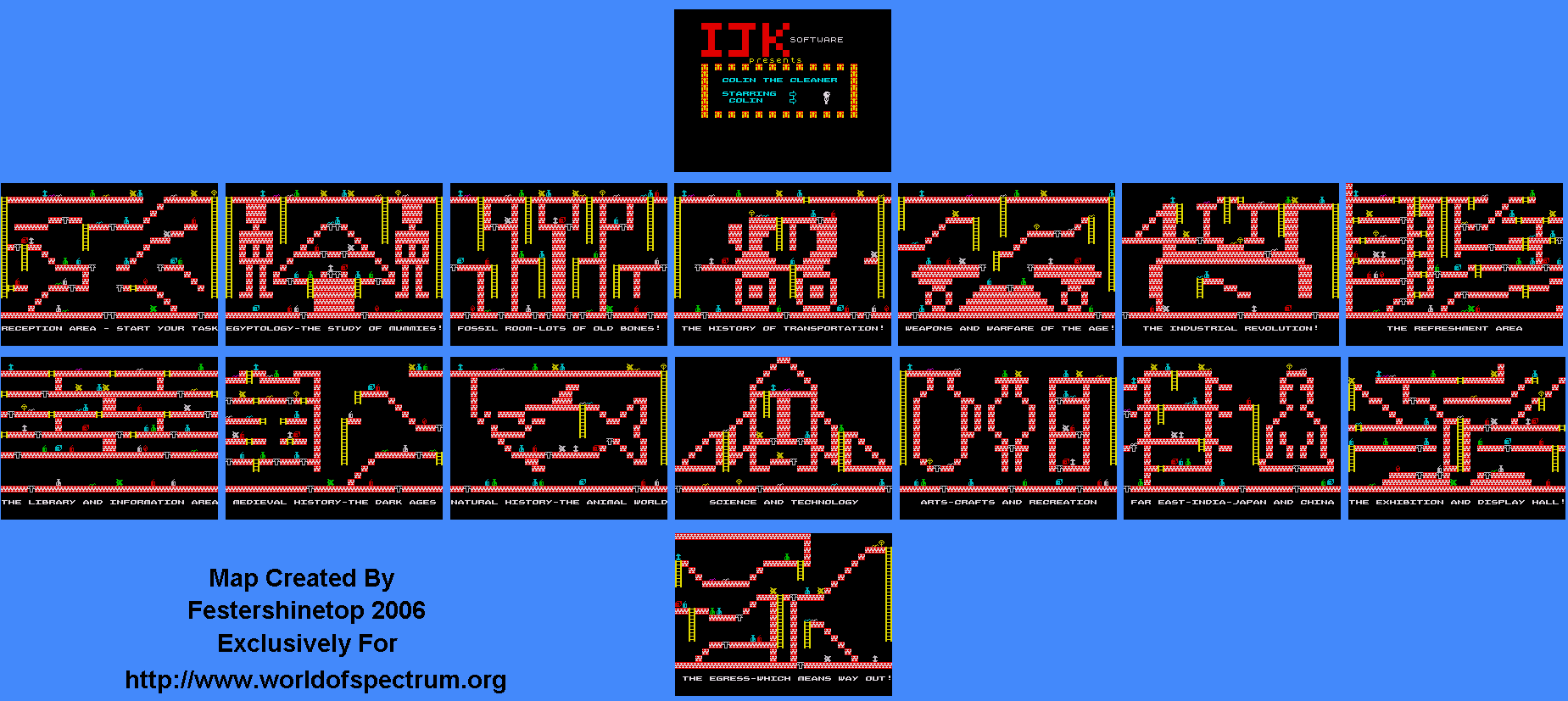 Screen from Colin the Cleaner
