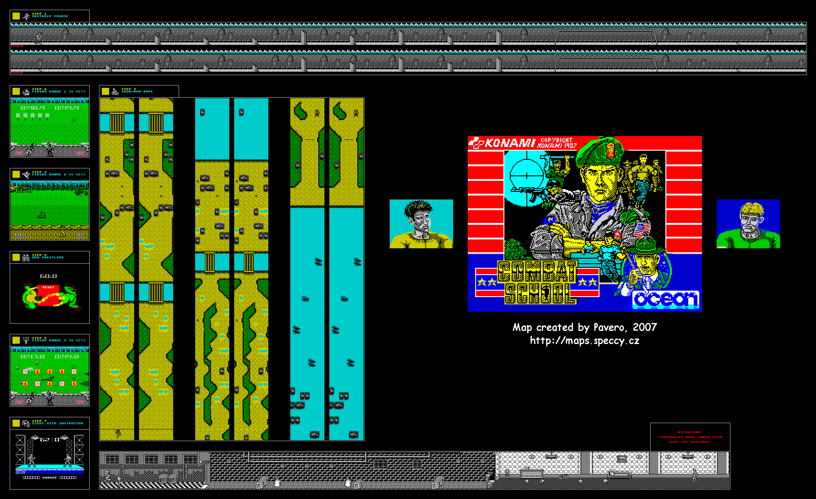 Screen from Combat School