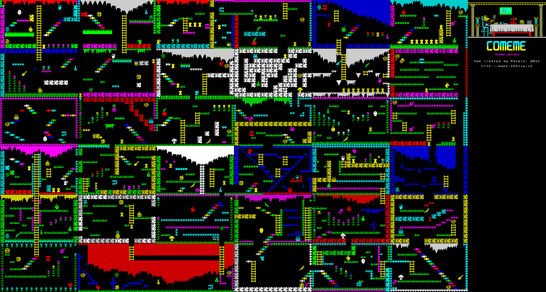 Screen from Comeme