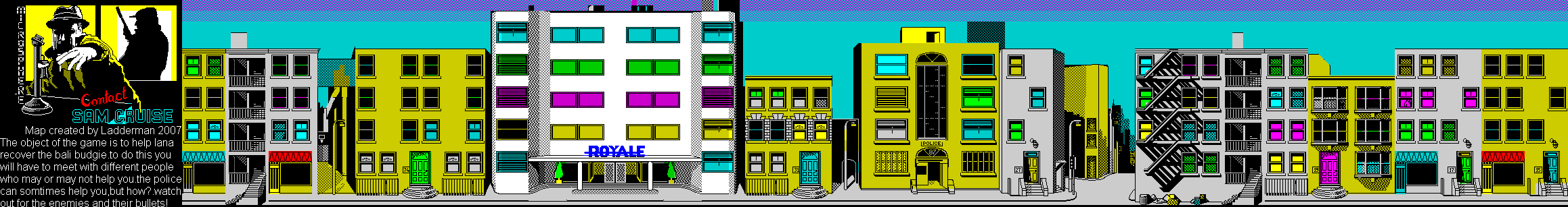 Screen from Contact Sam Cruise
