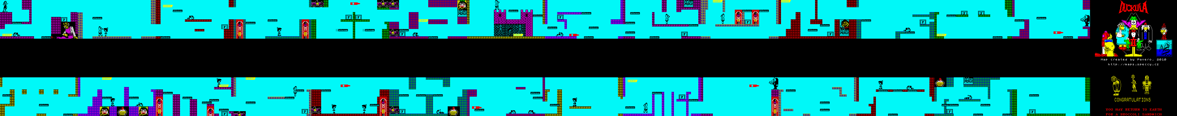 Screen from Count Duckula 2
