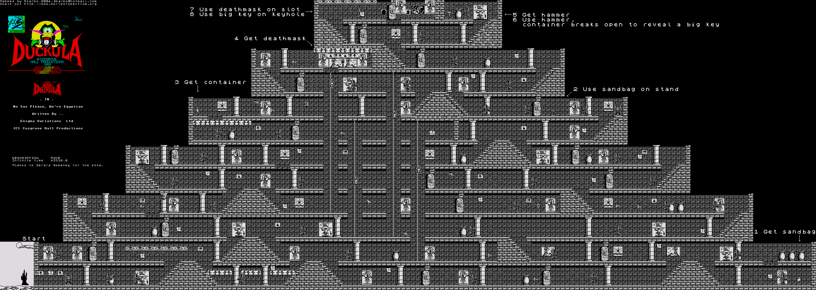 Screen from Count Duckula