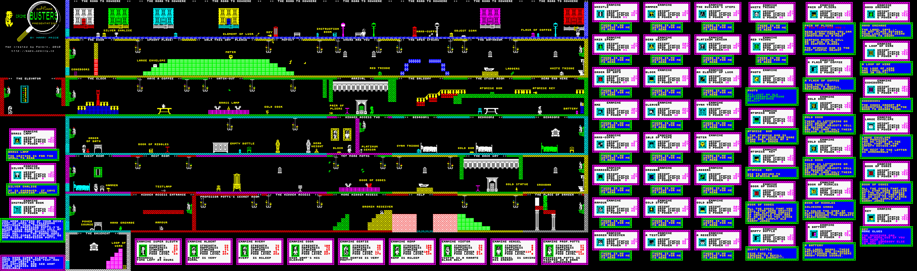Screen from Crimebusters inc.