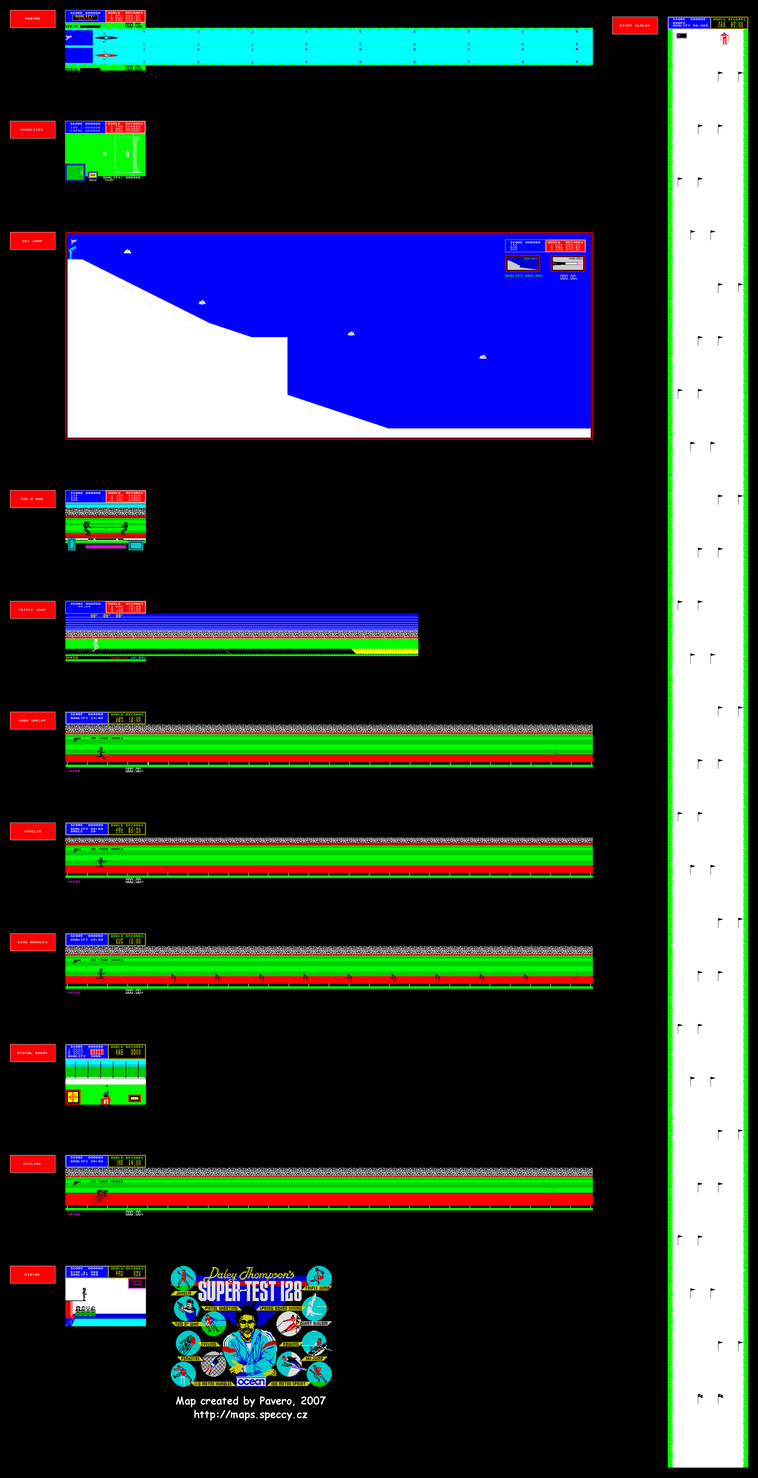 Screen from Daley Thompson's Supertest