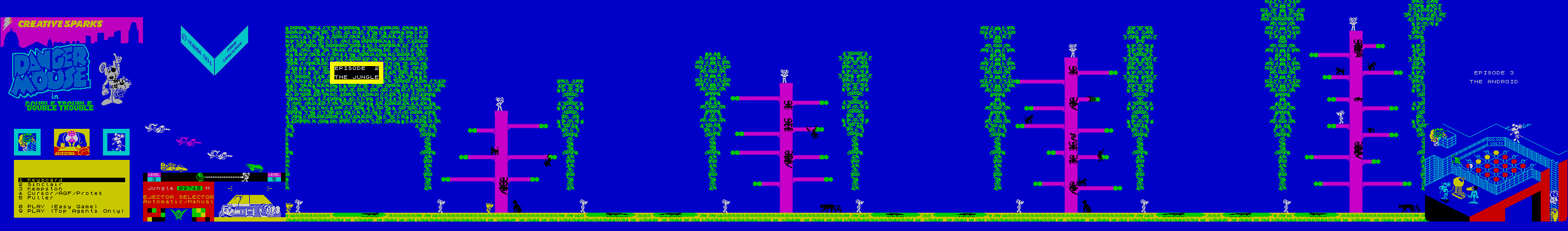 Screen from Danger Mouse in Double Trouble
