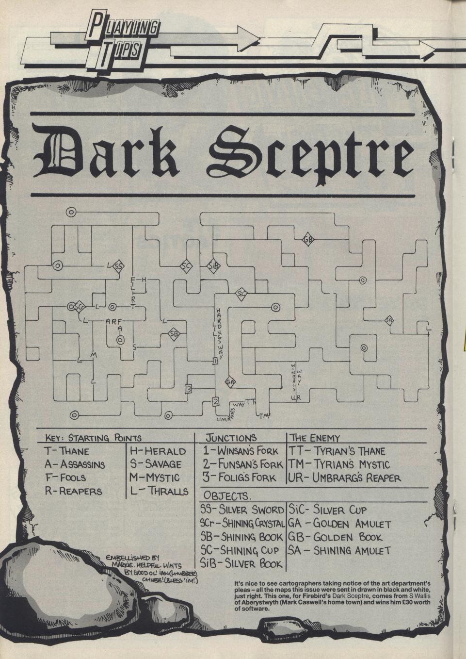 Screen from Dark Sceptre